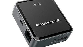 RAVPower Filehub, Wireless Travel Router N300, USB HDD...