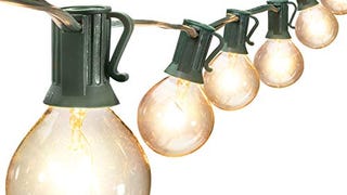 25 Globe String Lights, (25 Feet of Gorgeous Light) G40...