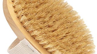 Dry Body Brush - 100% Natural Bristles - Cellulite Treatment,...