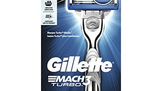 Gillette Mach3 Turbo Men's Razor, Handle & 1 Blade...