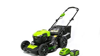 Greenworks 40V 20" Brushless Cordless Lawn Mower, 4.0Ah...