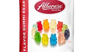 Albanese World's Best 12 Flavor Gummi Bears, 5lbs of Easter...