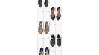 Over The Door Clear Shoe Organizer/Storage Rack