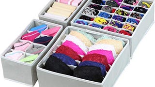 Simple Houseware Closet Underwear Organizer Drawer Divider...