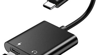 Linklike USB C to 3.5mm Audio Adapter and Charger, 60W...