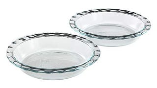 Pyrex Deep 2-Piece 9.5" Glass Baking Dish Set, Glass Bakeware...