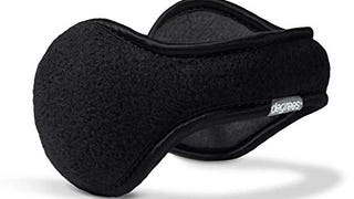 180s Fleece Behind-the-Head Earmuffs Black