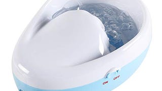 Electric Bubble Nail Soaking Bowl, Manicure Hand Bowl Jet...