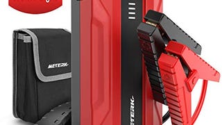 Meterk Portable Car Jump Starter, Meterk 1500A Peak 18000mAh...