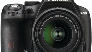 Pentax K-50 16MP Digital SLR Camera Kit with DA L 18-55mm...