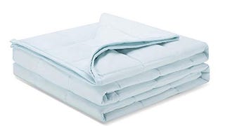 Weighted Idea Weighted Blanket for Adults (Baby Blue,48"...