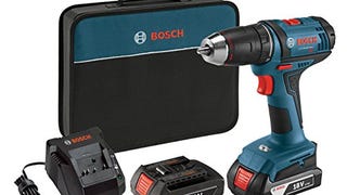 Bosch Power Tools Drill Driver Kit DDB181-02 - 18V Cordless...