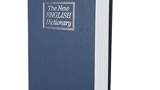 Book Safe with Key - Portable New English Dictionary Hidden...