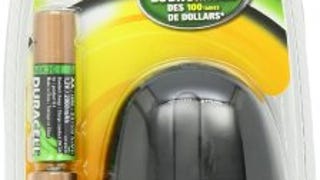 Duracell Rechargeable Mini Color Charger with 2 AA Staycharged...