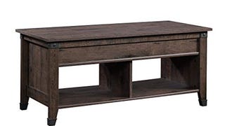 Sauder Carson Forge Rustic Lift Top Storage Industrial...