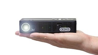 AAXA P4-X LED Portable Pico Projector, 125 Lumens, Li-Ion...