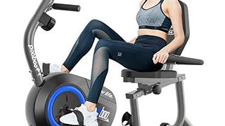 pooboo Magnetic Recumbent Exercise Bike Recumbent Bike...