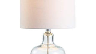 JONATHAN Y JYL1036C Gemma 19" Glass Bell LED Table Lamp,...