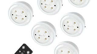 Wireless LED Puck Lights, OxyLED Closet Light, Cordless...