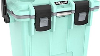 Pelican 20Q-1-SEAFOAMGRY 20-Quart Elite Cooler with Fold...