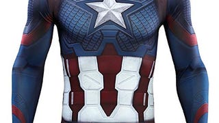 COOLMAX Superhero Men's Compression Shirt 3D Print T-Shirt...