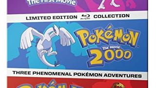 Pokémon: The Movies 1-3 Steelbook Blu-ray Collection