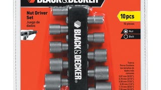 BLACK+DECKER Nut Driver Set, 10-Piece (71-080)