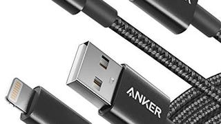 Anker USB A to Lightning Cable(6FT, 2Pack), MFi Certified...