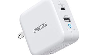 USB C Charger CHOETECH 65W PD 3.0 Fast Charger, GaN Fast...