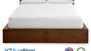 PuraSleep 10” CoolFlow Memory Foam Mattress – Made In The...