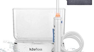 H2ofloss®Travel Water Dental Flosser Rechargeable and Cordless...