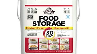 Augason Farms 30-Day 1-Person Premium Emergency Food Supply...