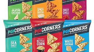 Popcorners Snacks Variety Pack | Gluten Free Chips | (24...