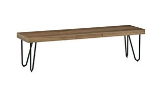 Amazon Brand - Rivet Hairpin Wood and Metal Console Table...