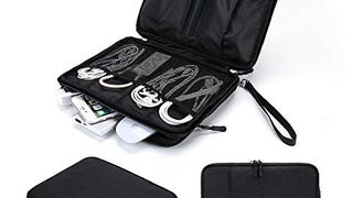 Jelly Comb Cable Organizer Bag, Electronics Organizer Travel...