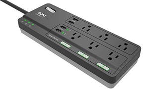 APC Smart Plug Wi-Fi Power Strip with USB Ports, PH6U4X32,...