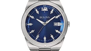 Bulova Men's Classic Stainless Steel 3-Hand Calendar Date...