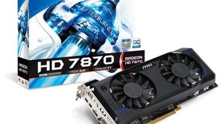 MSI AMD Radeon HD 7870, 2GB GDDR5, PCI Express 3.0 Graphics...