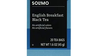 Amazon Brand - Solimo English Breakfast Tea Bags, 120 Count...