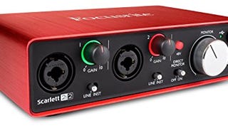 Focusrite Scarlett 2i2 (2nd Gen) USB Audio Interface with...