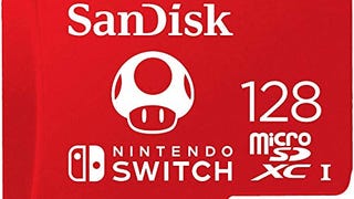 SanDisk 128GB microSDXC UHS-I Card for Nintendo Switch...