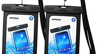 Mpow Waterproof Phone Pouch, One-Piece Designed IPX8 Phone...
