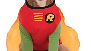 Rubies DC Comics Teen Titans Robin Pet Costume, XXX-Large...