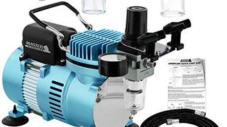 Master Airbrush Cool Runner II Dual Fan Air Compressor...