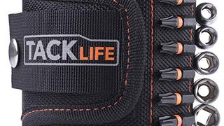 TACKLIFE 2-in-1 Magnetic Wristband and Waistband With Strong...