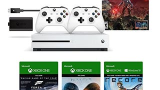 Xbox One S 1TB Console - Halo Wars 2 Bundle + Play & Charge...