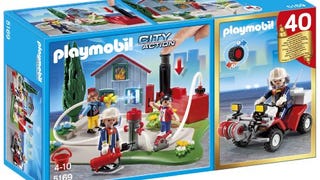 PLAYMOBIL 40th Anniversary Fire Rescue Operation Compact...