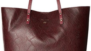 BECKETT LARGE TOTE, TAWNY PORT SNAKE