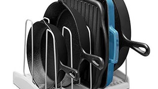 YouCopia StoreMore Adjustable Pan Organizer, Cookware Rack,...