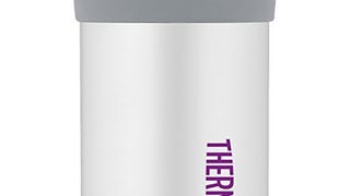 Thermos Vacuum Insulated Stainless Steel Beverage Can Insulator...